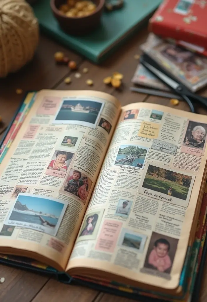 25 DIY Newspaper Crafts That Turn Recycled Paper into Art - 17. Newspaper Scrapbook