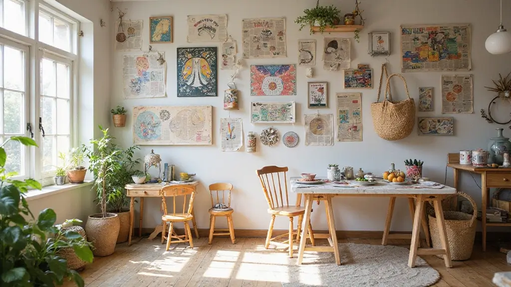 25 DIY Newspaper Crafts That Turn Recycled Paper into Art