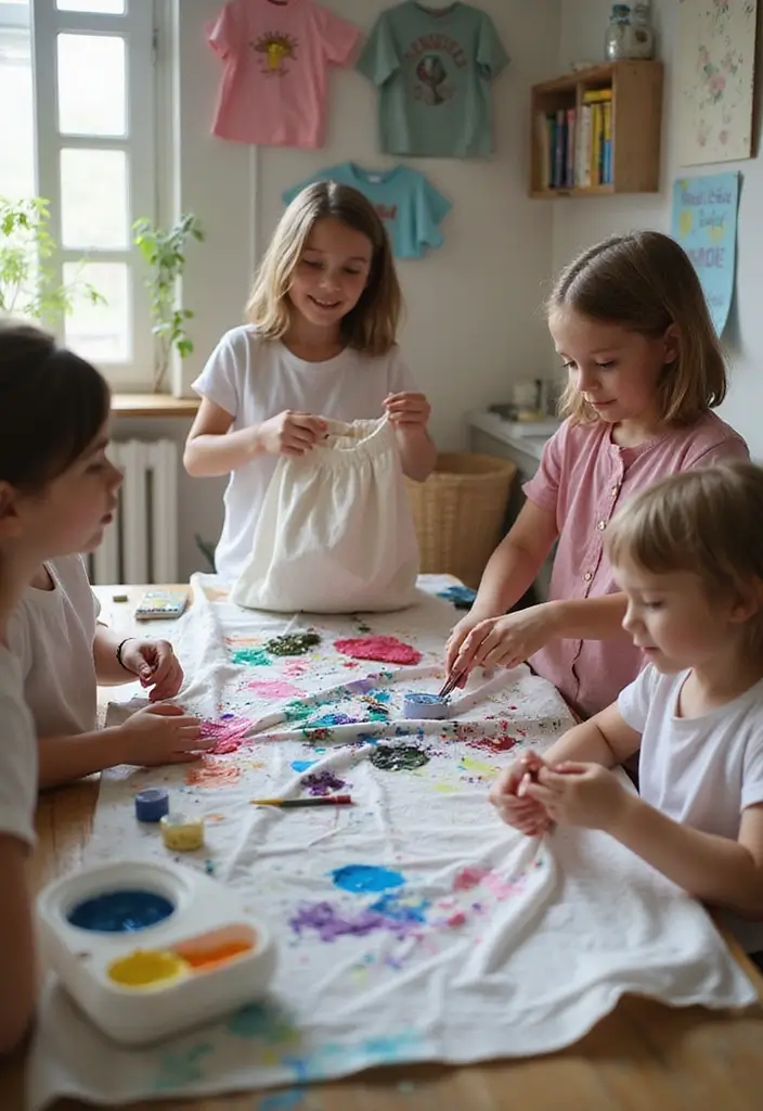 25 Easy Art Projects DIY Ideas That Kids Will Absolutely Love - 17. Upcycled T-Shirt Tote Bags