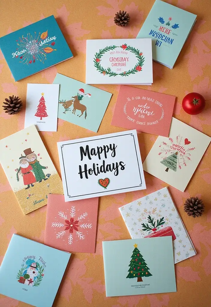 25 Handmade Paper Cards DIY Projects That Show You Care - 15. Seasonal/Festive Card