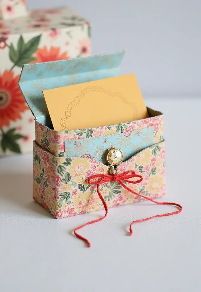 25 Handmade Paper Cards DIY Projects That Show You Care - 16. DIY Gift Card Holder