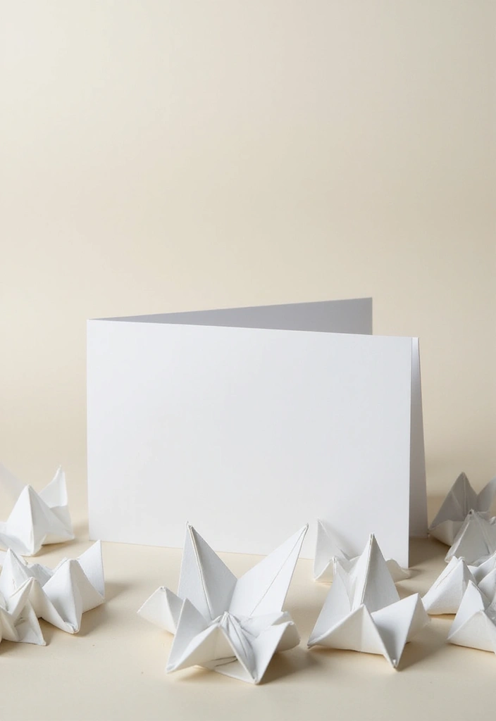 25 Handmade Paper Cards DIY Projects That Show You Care - 3. Origami Style Card
