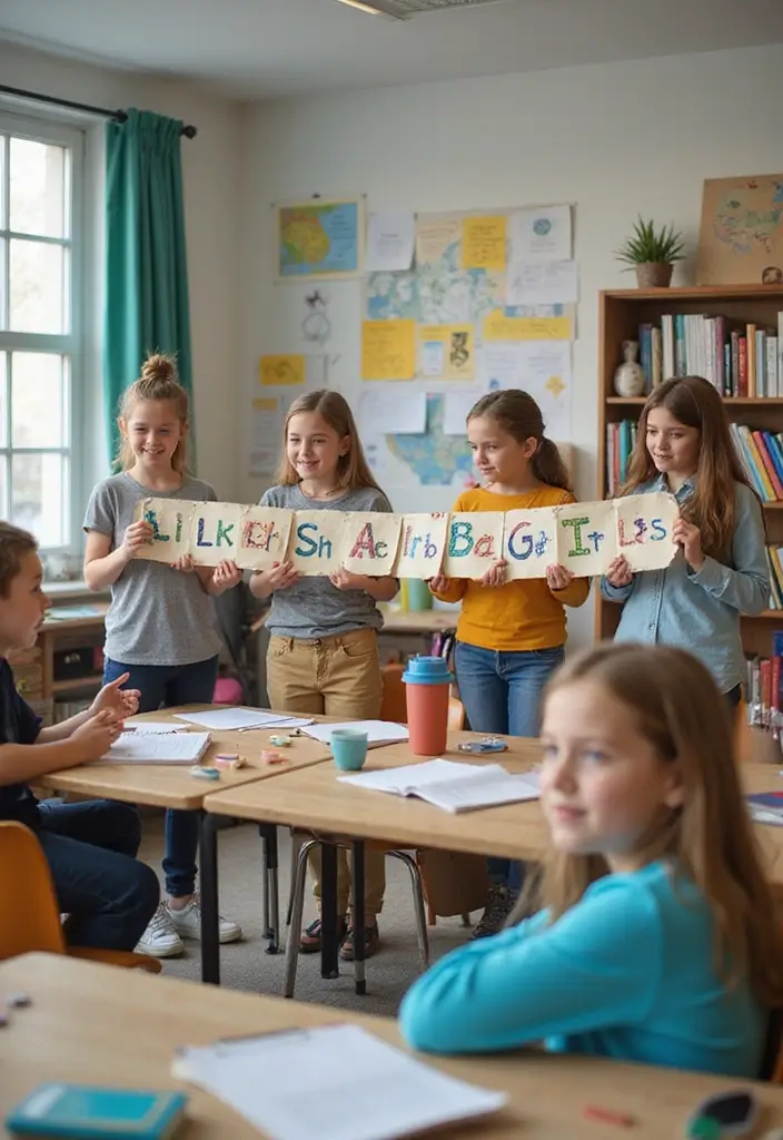 25 Paper Chain Decorations DIY Ideas for Every Occasion - 21. Links to Learning - Educational Craft