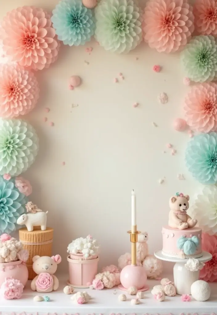 25 Paper Chain Decorations DIY Ideas for Every Occasion - 8. Charming Baby Shower Chains