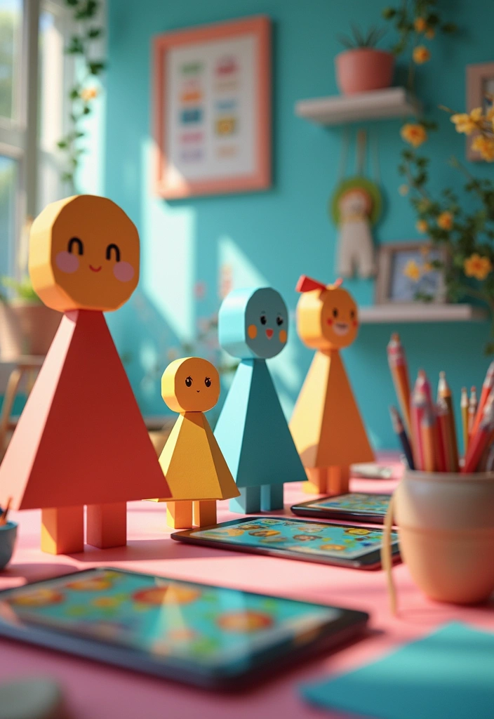 25 Paper Doll Crafts DIY Projects That Kids Will Love - 11. Paper Doll Animation