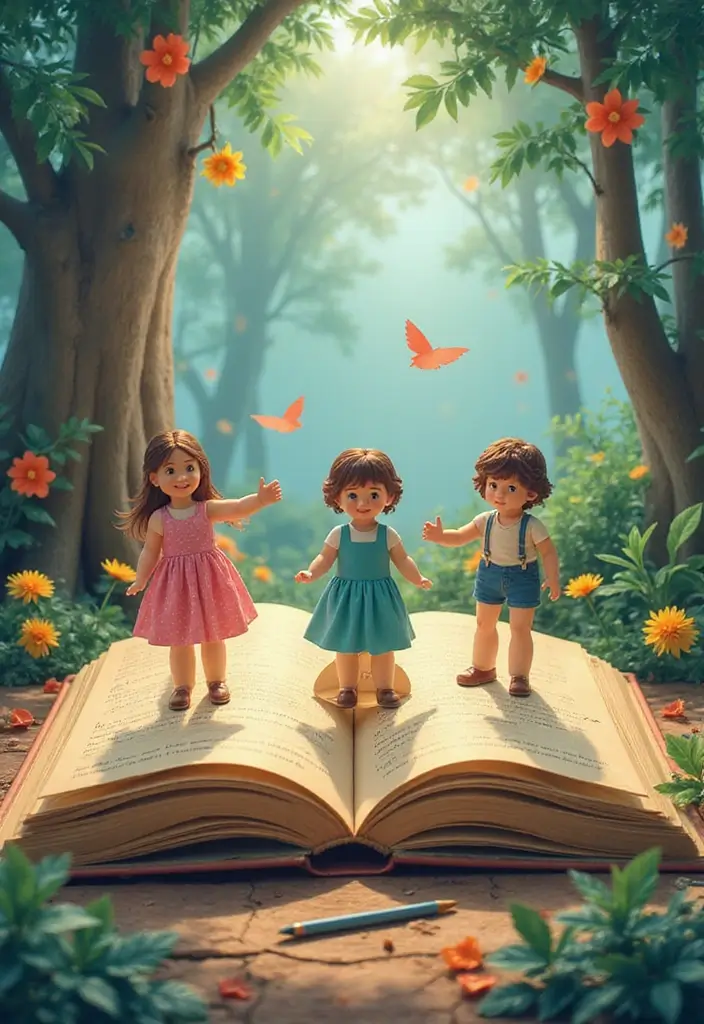 25 Paper Doll Crafts DIY Projects That Kids Will Love - 3. Paper Doll Storybooks