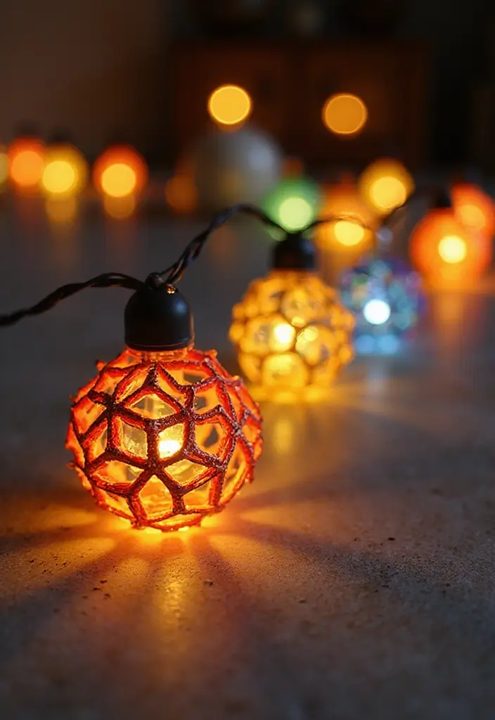 25 Paper Quilling DIY Projects That Look Amazingly Elegant - 19. Quilling Fairy Lights