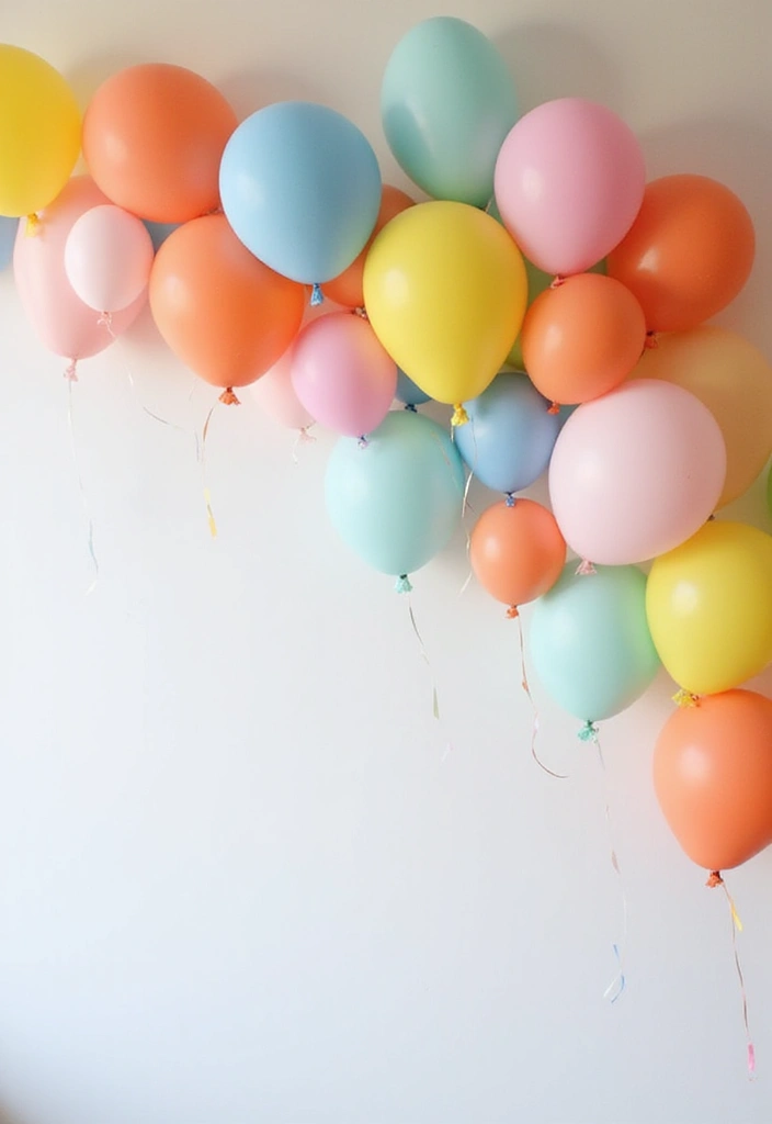 25 Paper Wall Art DIY Designs That Elevate Your Space - 6. Balloon Garland