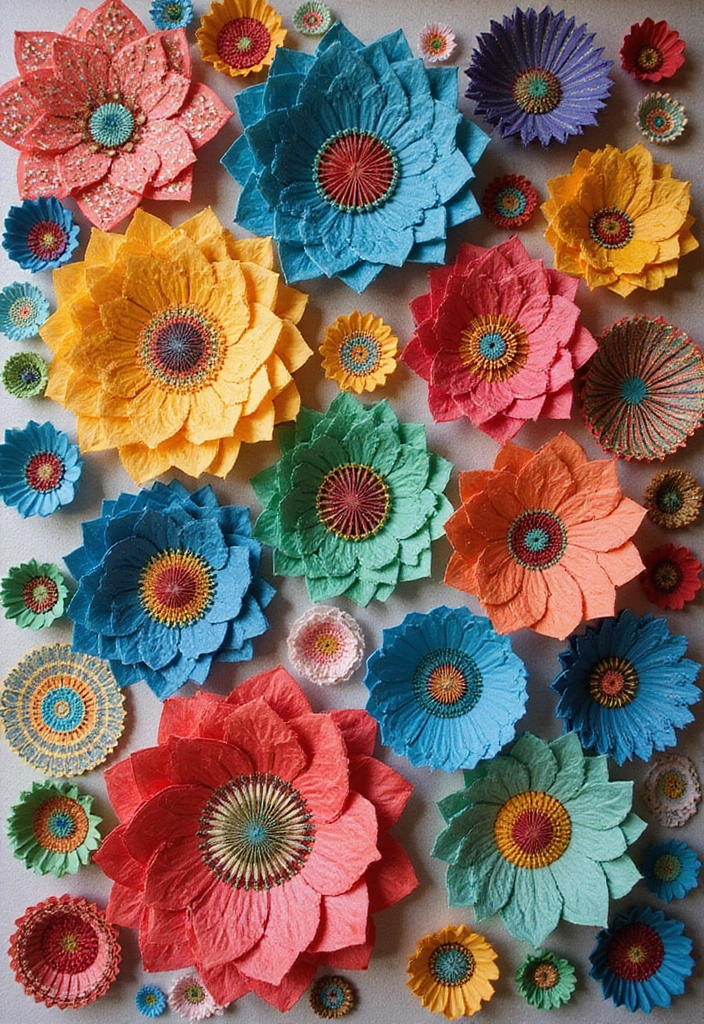 25 Paper Wall Hanging DIY Ideas for Chic Home Décor - 17. Paper Weaving Art