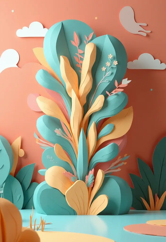 25 Paper Wall Hanging DIY Ideas for Chic Home Décor - 24. Interactive Paper Art