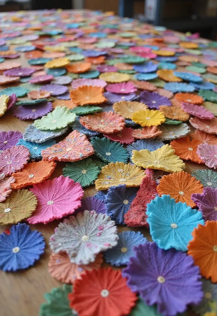 25 School Crafts DIY Ideas That Make Classroom Time Creative - 11. Fabric Scrap Art