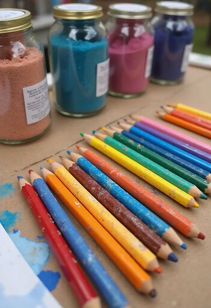 25 School Crafts DIY Ideas That Make Classroom Time Creative - 12. DIY Watercolor Pencils
