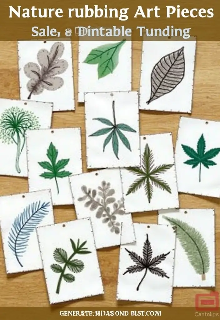 25 School Crafts DIY Ideas That Make Classroom Time Creative - 17. DIY Nature Rubbings