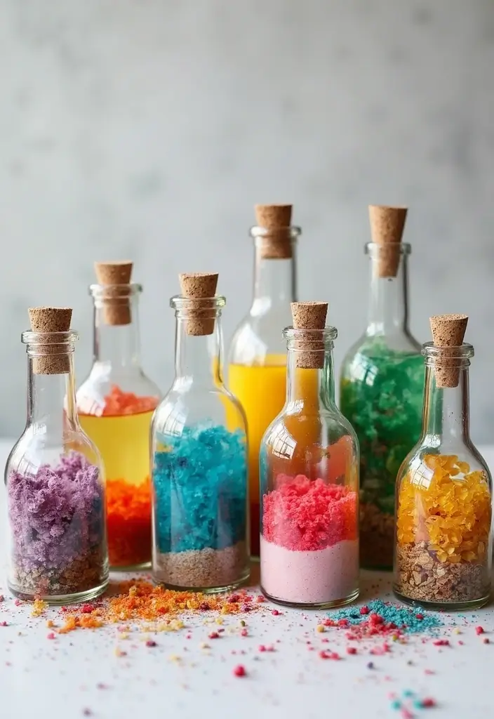 25 School Crafts DIY Ideas That Make Classroom Time Creative - 18. DIY Sensory Bottles