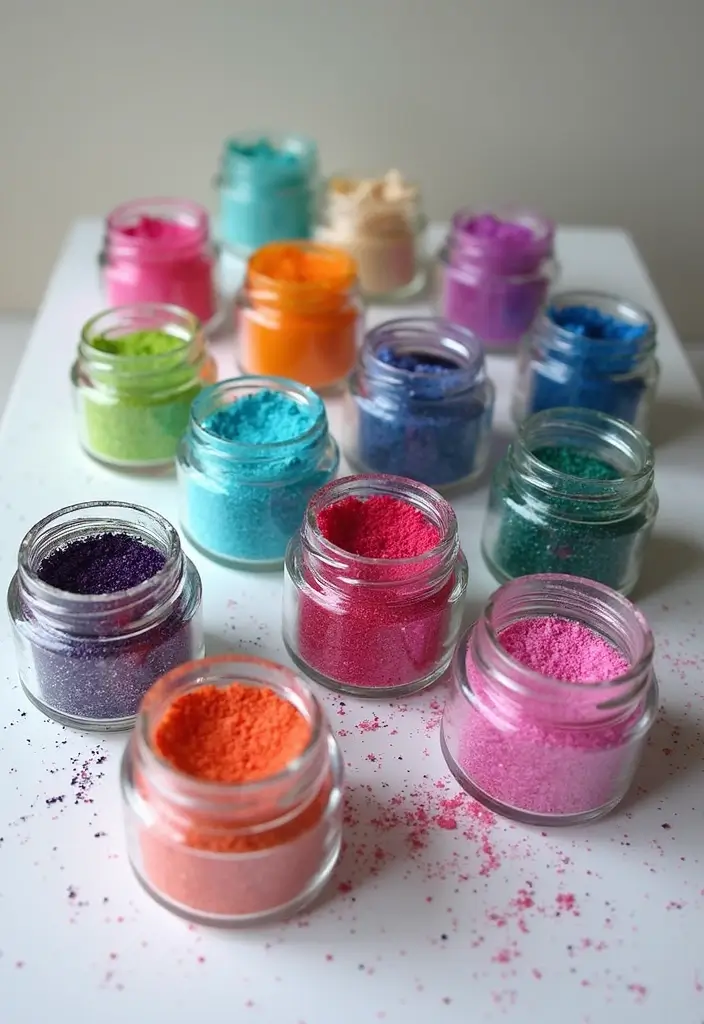 25 School Crafts DIY Ideas That Make Classroom Time Creative - 20. DIY Glitter Jars