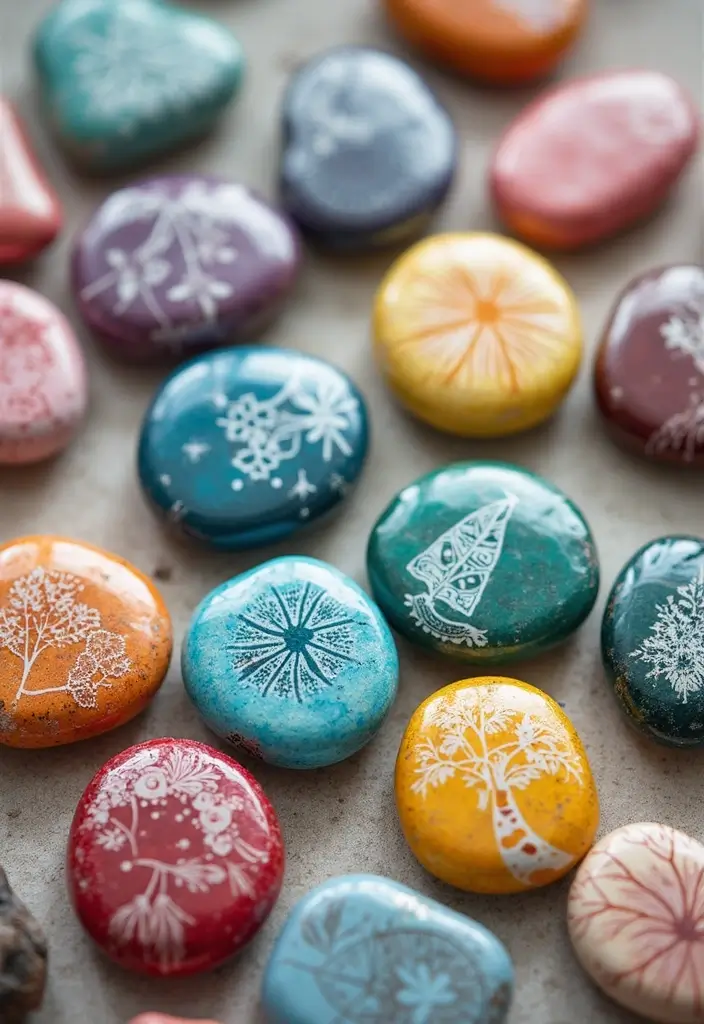 25 School Crafts DIY Ideas That Make Classroom Time Creative - 25. DIY Story Stones