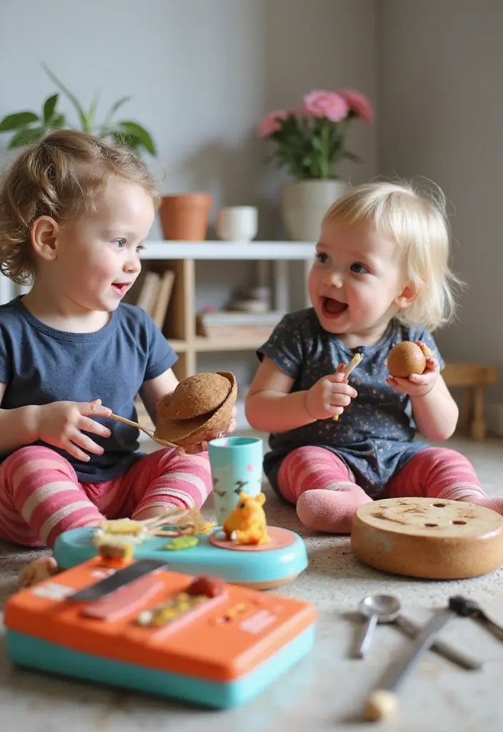 26 DIY Crafts for Toddlers That Are Safe, Simple, and Adorable - 10. DIY Musical Instruments