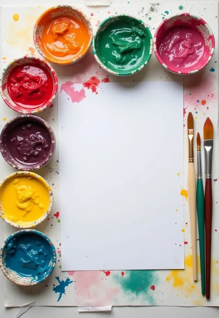 26 DIY Crafts for Toddlers That Are Safe, Simple, and Adorable - 4. DIY Nature Paints