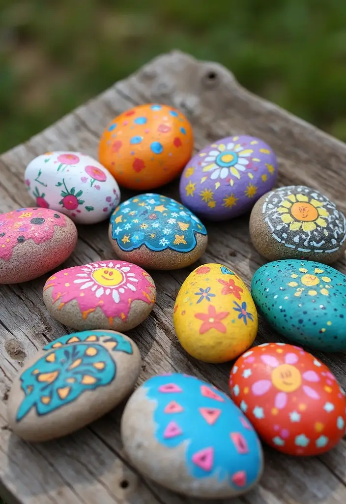 26 DIY Crafts for Toddlers That Are Safe, Simple, and Adorable - 5. Rock Painting