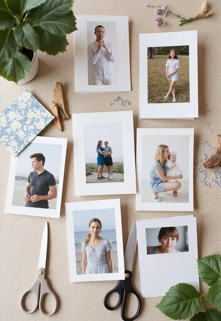 26 DIY Greeting Cards Paper Ideas That Touch the Heart - 12. Photo Cards