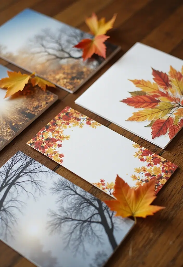 26 DIY Greeting Cards Paper Ideas That Touch the Heart - 20. Seasonal Cards
