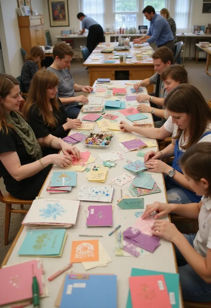 26 DIY Greeting Cards Paper Ideas That Touch the Heart - 26. Card-Making Workshops