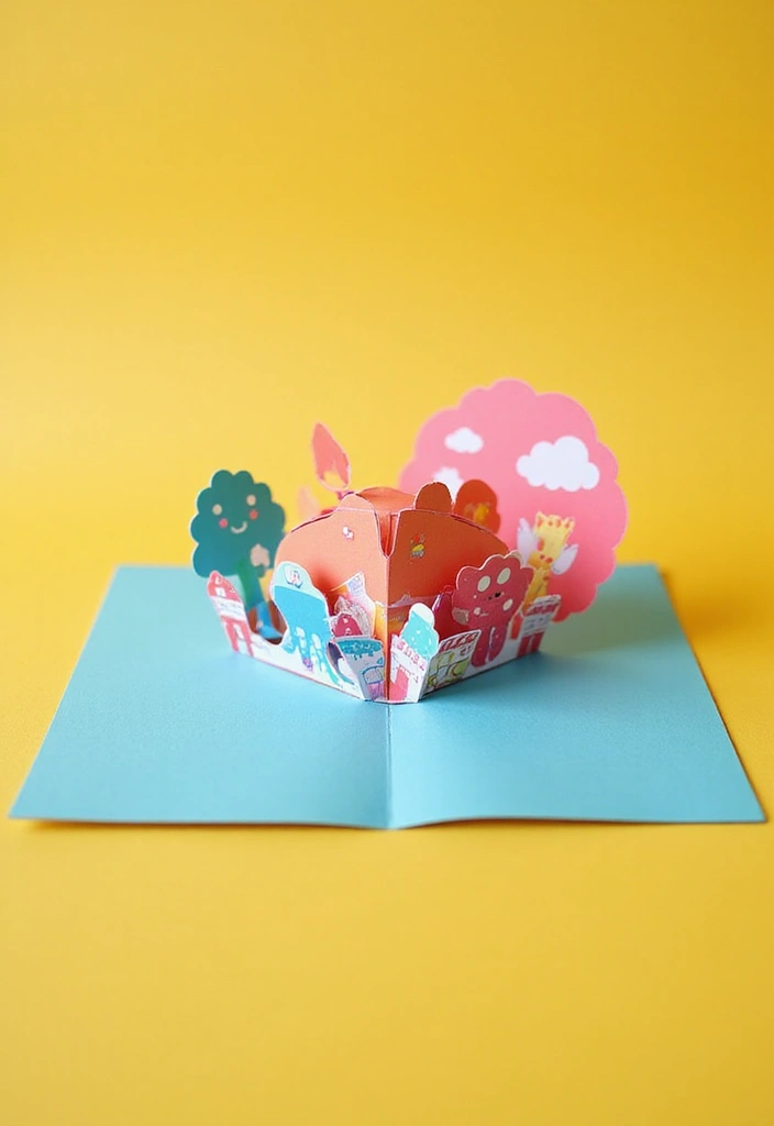 26 DIY Greeting Cards Paper Ideas That Touch the Heart - 8. Pop-Up Cards