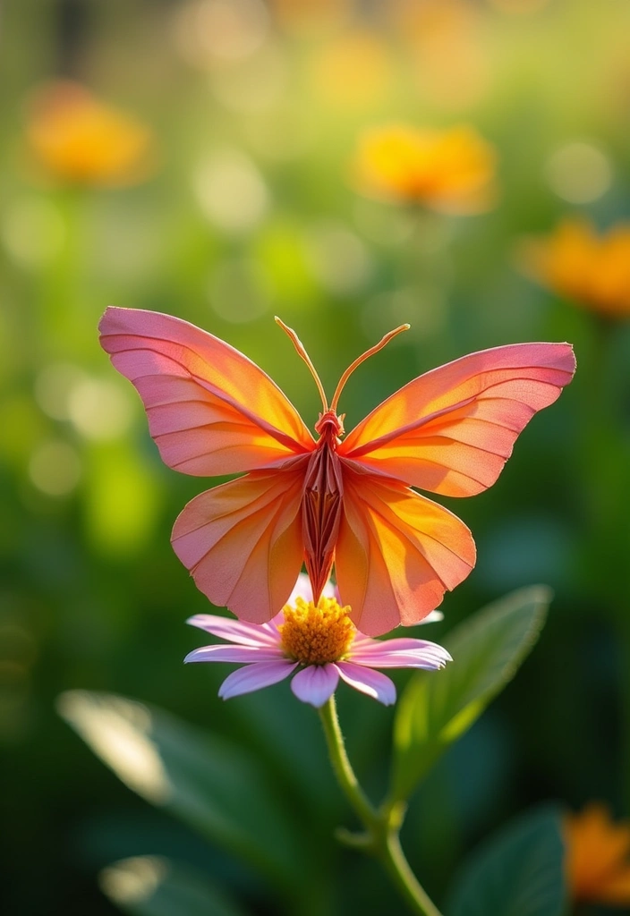 26 DIY Origami Animals That Bring Paper to Life - 4. Elegant Butterflies - A Touch of Beauty