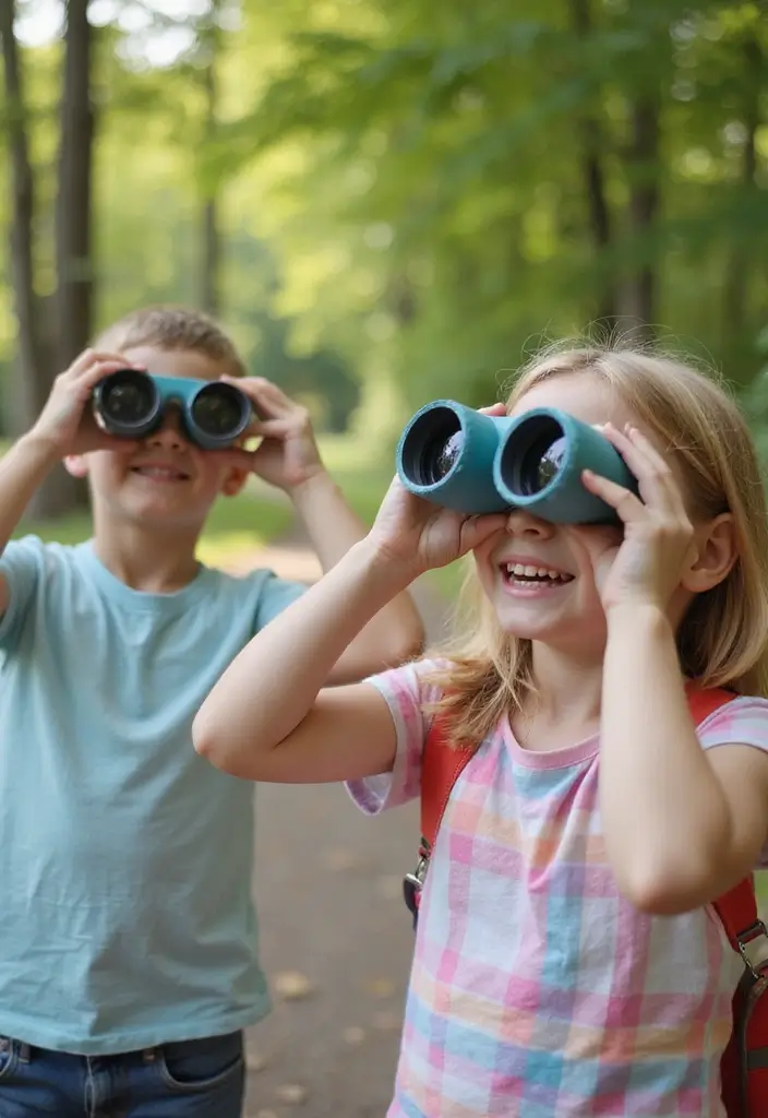 26 Fun DIY for Kids Activities That Combine Play and Learning - 17. DIY Binoculars
