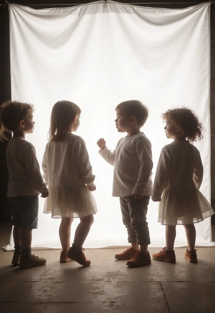 26 Fun DIY for Kids Activities That Combine Play and Learning - 5. DIY Shadow Puppets