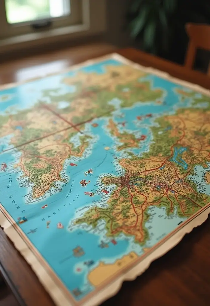 26 Paper Craft DIY Projects That Turn Simple Paper Into Art - 15. Detailed Paper Maps