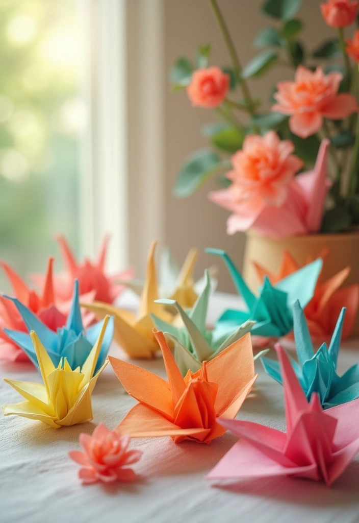 26 Paper Craft DIY Projects That Turn Simple Paper Into Art - 6. Stunning Origami Decorations