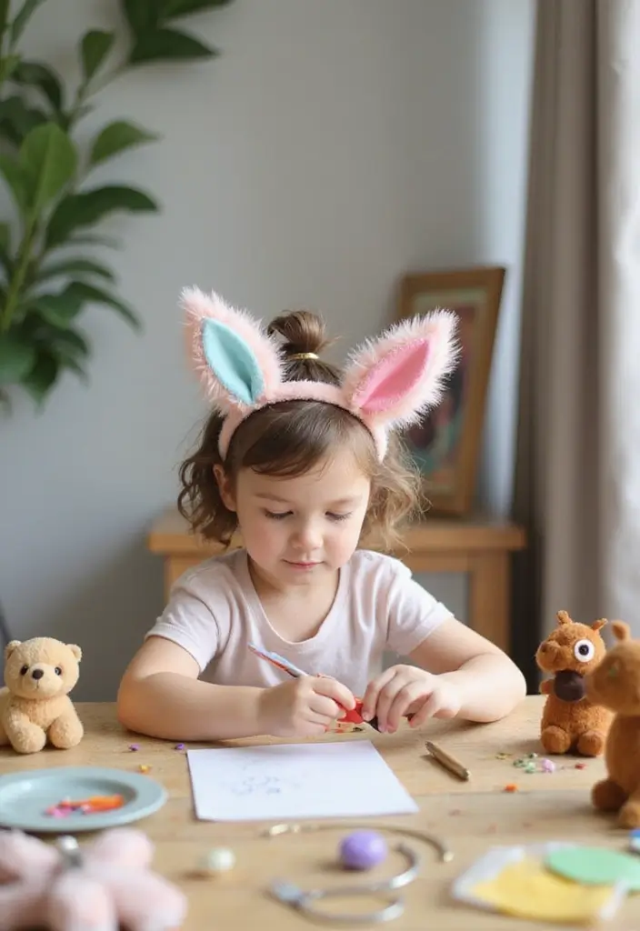 26 Paper Crown Crafts DIY Ideas for Fun and Playful Moments - 21. Playful Animal Ears Crown