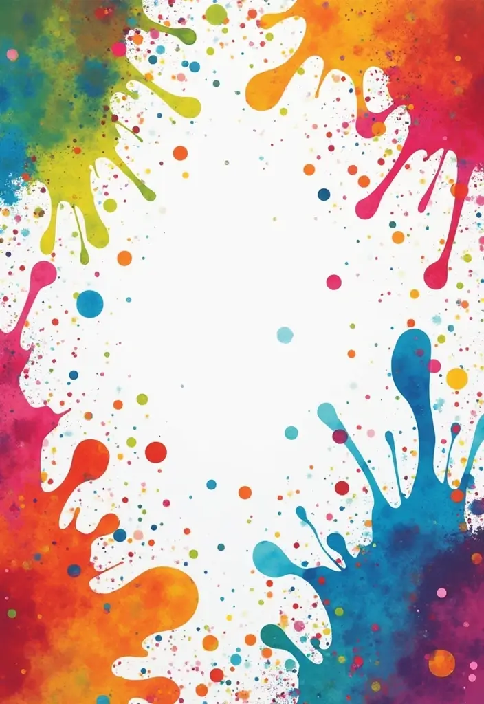 26 Paper Name Tag DIY Projects That Look Cute and Custom - 17. Color Splash Tags