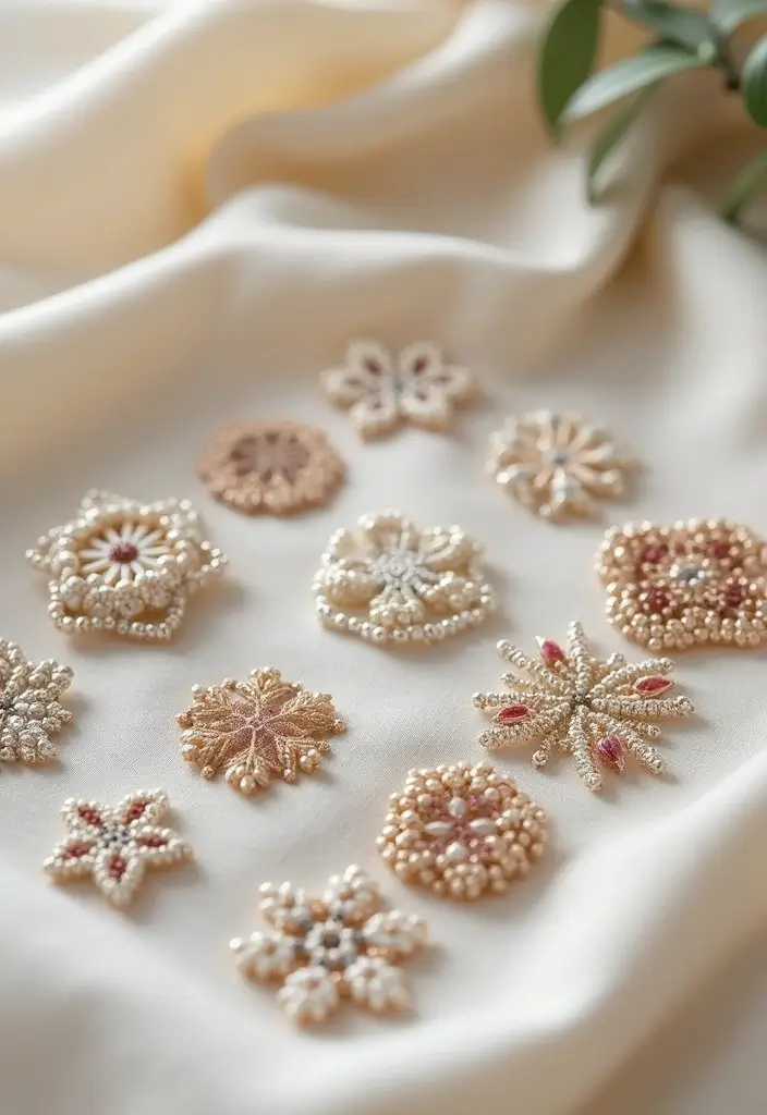 26 Paper Name Tag DIY Projects That Look Cute and Custom - 24. Beaded Name Tags