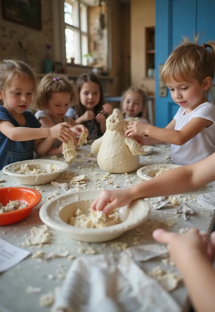 26 Preschool Crafts DIY Ideas That Help Build Early Skills - 16. Paper Mache Creations