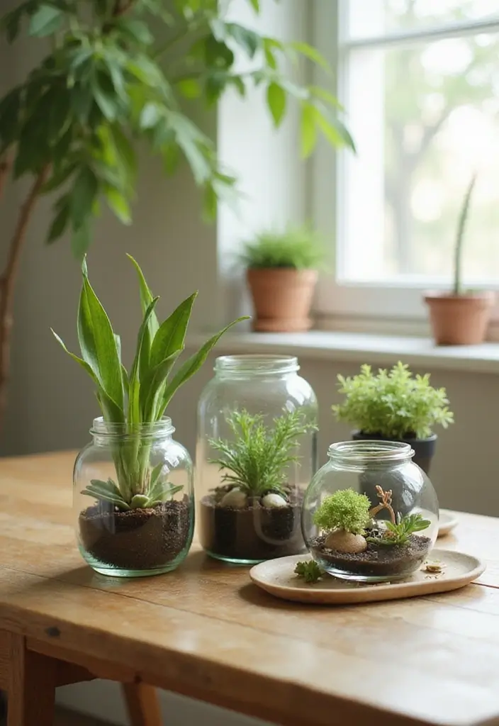 26 Preschool Crafts DIY Ideas That Help Build Early Skills - 21. DIY Terrariums
