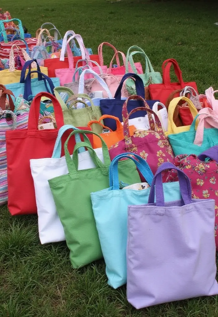 27 Art and Craft Ideas for Children That Inspire Young Artists - 14. Upcycled T-Shirt Tote Bags