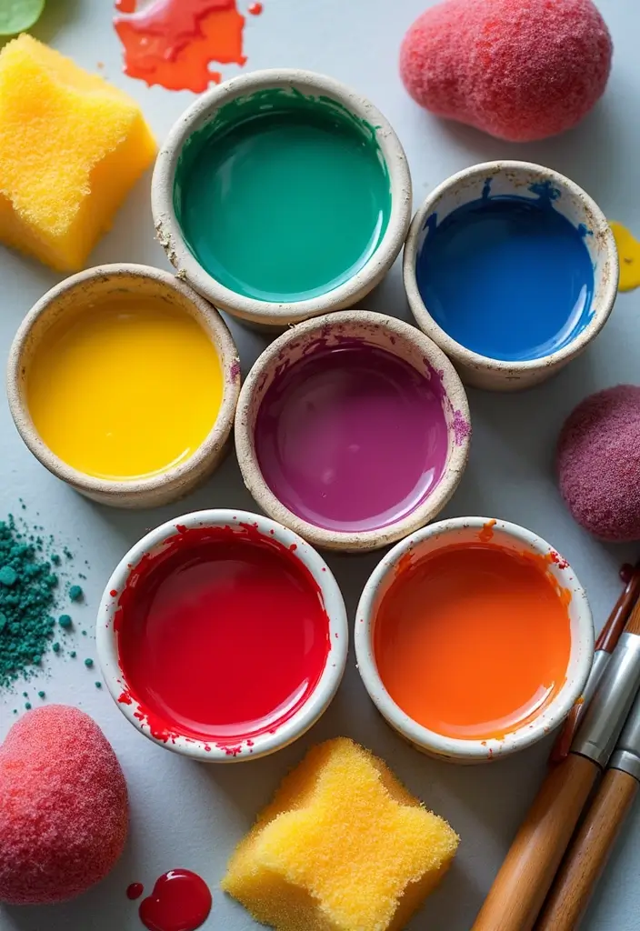 27 Art and Craft Ideas for Children That Inspire Young Artists - 3. Eco-Friendly Paints