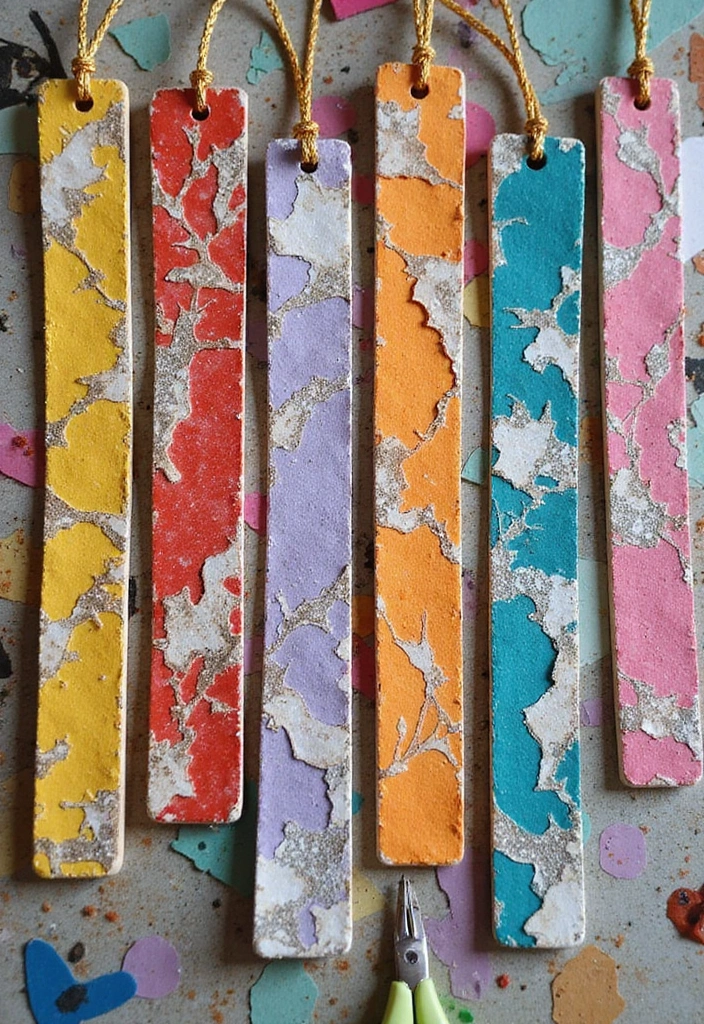 27 DIY Bookmarks Paper Ideas That Readers Will Adore - 17. Collage Bookmarks