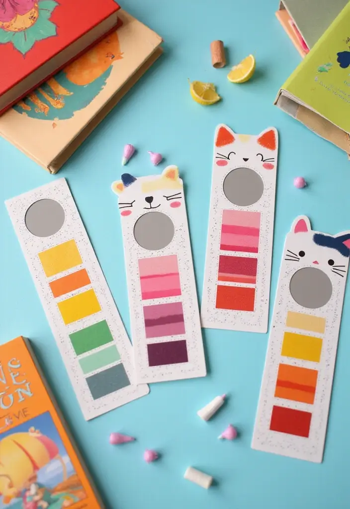 27 DIY Bookmarks Paper Ideas That Readers Will Adore - 24. Interactive Scratch Bookmarks