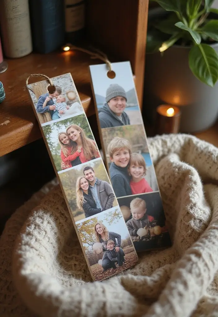 27 DIY Bookmarks Paper Ideas That Readers Will Adore - 5. Personalized Photo Bookmarks