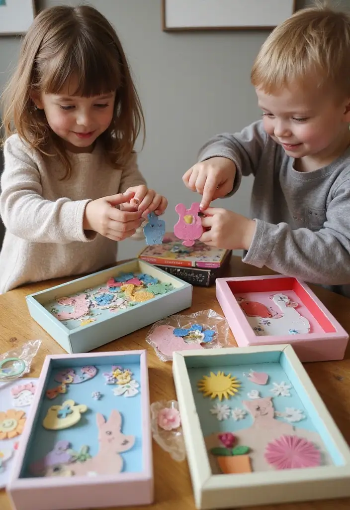 27 DIY Kids Crafts That Keep Children Entertained for Hours - 25. DIY Shadow Boxes