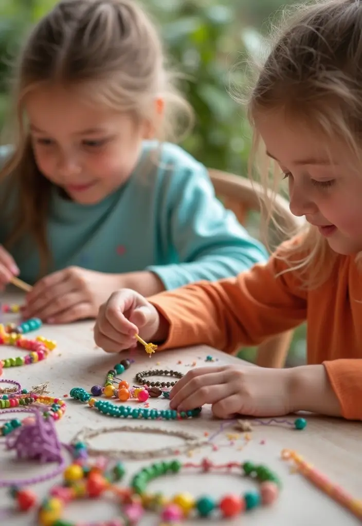 27 DIY Kids Crafts That Keep Children Entertained for Hours - 26. DIY Jewelry Making