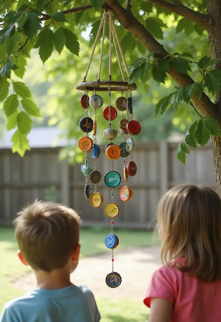 27 DIY Kids Crafts That Keep Children Entertained for Hours - 6. DIY Wind Chimes