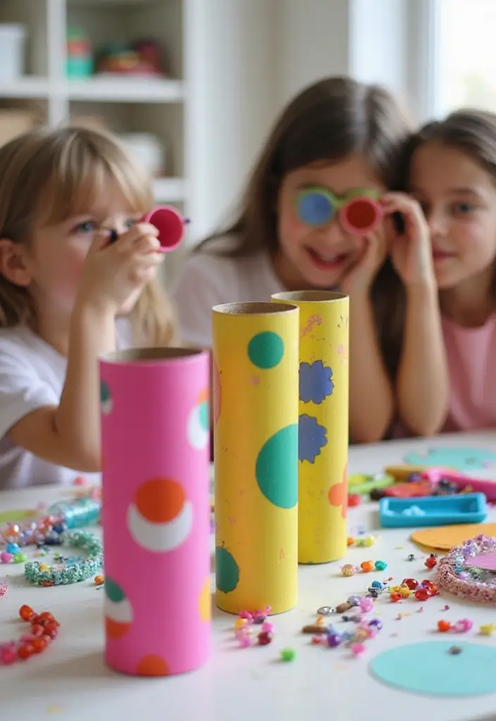 27 DIY Kids Crafts That Keep Children Entertained for Hours - 9. DIY Kaleidoscopes