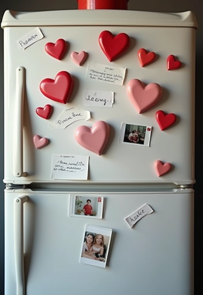 27 DIY Paper Hearts for Decor That Express Love Creatively - 25. Heart-Shaped Magnets