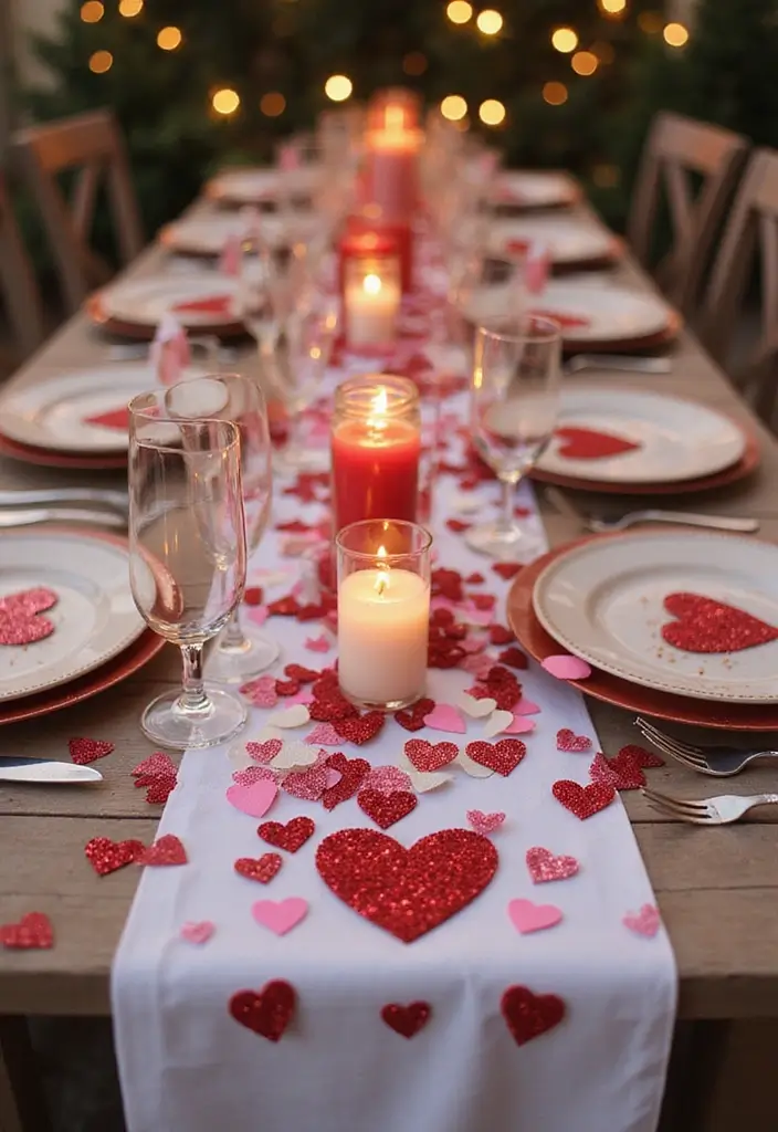 27 DIY Paper Hearts for Decor That Express Love Creatively - 3. Glitter Heart Confetti