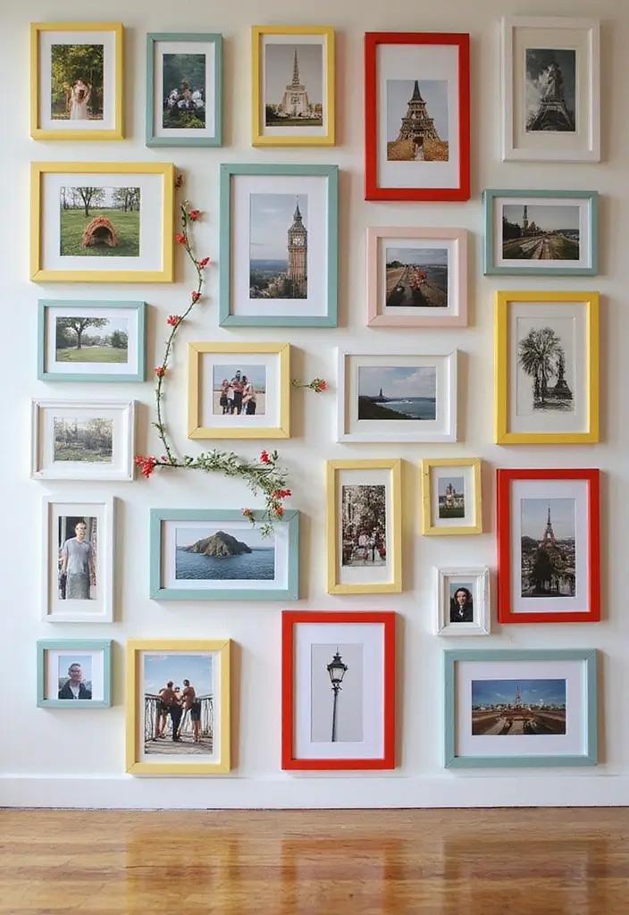 27 Easy Paper Crafts DIY Ideas That Anyone Can Make at Home - 19. Paper Photo Wall: Memories on Display