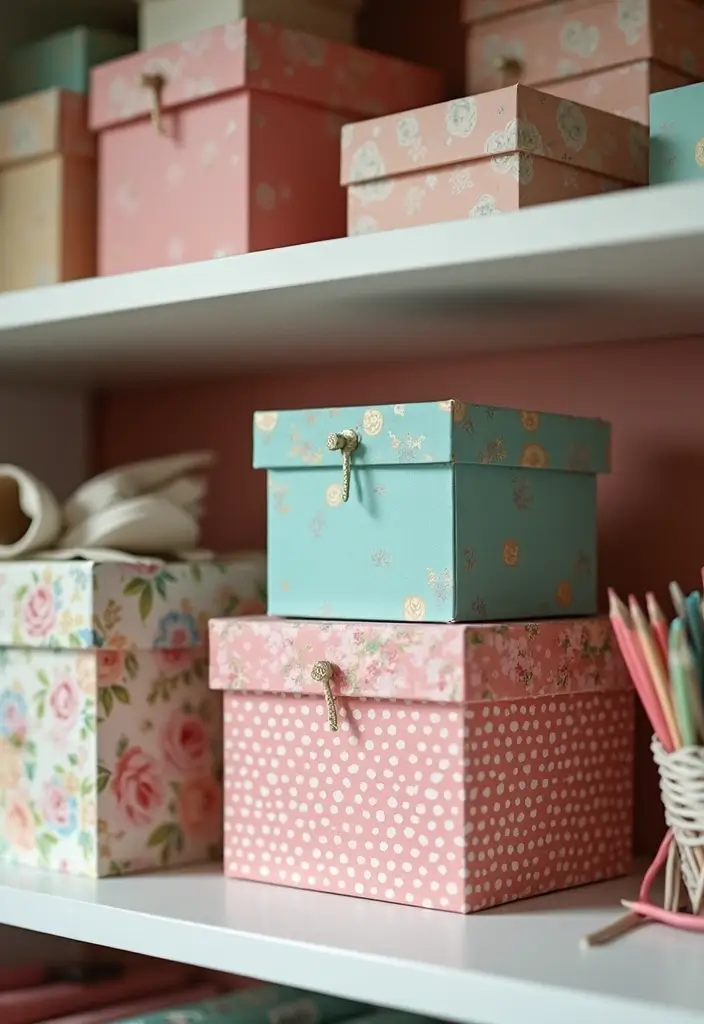 27 Easy Paper Crafts DIY Ideas That Anyone Can Make at Home - 22. Paper Box Crafts: Storage Solutions